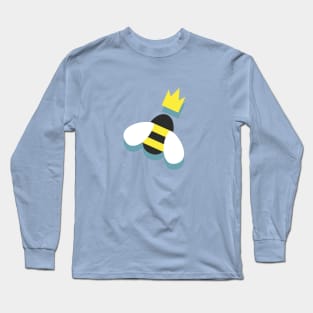 A swarm of bees and their Queen Long Sleeve T-Shirt